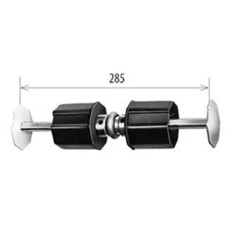 Doppelkapsel 60 mm mit Kugellager + Kapsel verstellbar