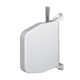 Mini Aufschraubwickler 5m, schwenkbar weiss