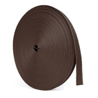 Aufzugsgurt D549 / 14 mm/50m braun