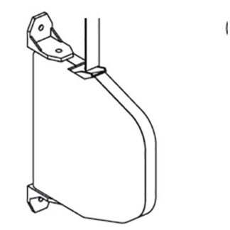 Mini Aufschraubwickler 5m, schwenkbar braun